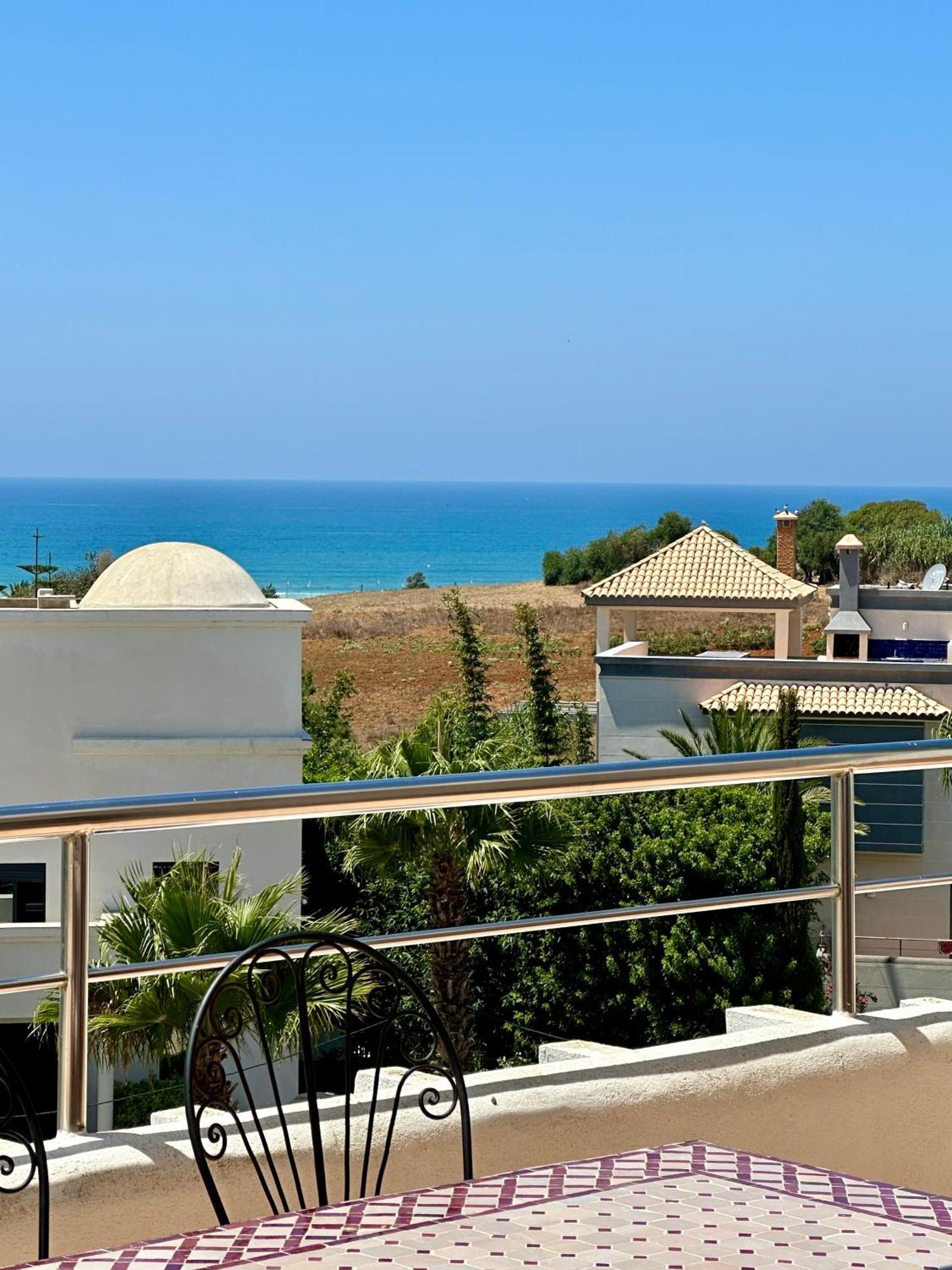 Asilah Vip - Haut Standing - Vue Mer - Piscines - Plage A 5 Minute - Garage Privee - Acces Pmr Eksteriør billede