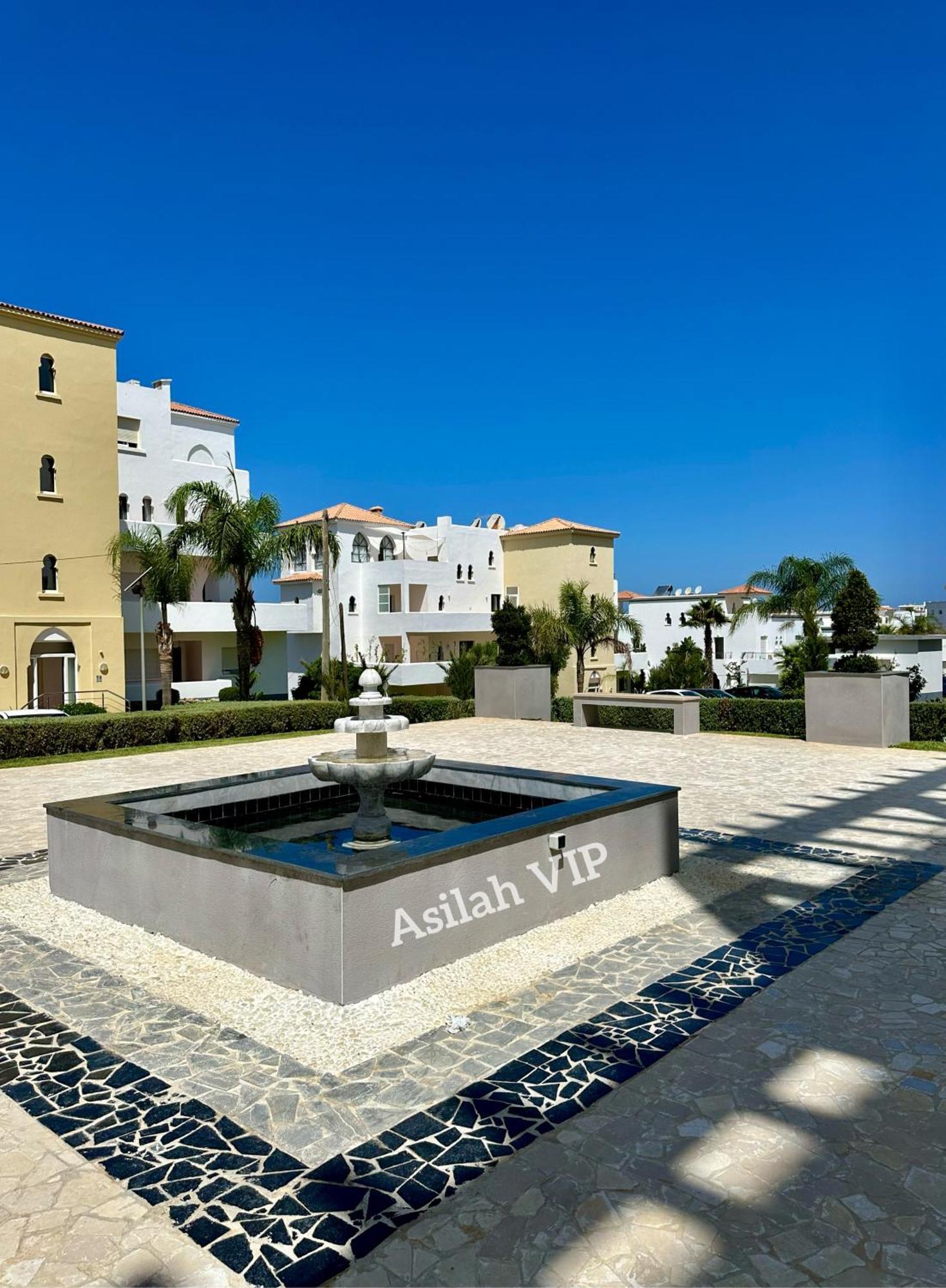 Asilah Vip - Haut Standing - Vue Mer - Piscines - Plage A 5 Minute - Garage Privee - Acces Pmr Eksteriør billede